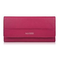 portfel damski skórzany różowy duży poziomy paolo peruzzi al-01-pi