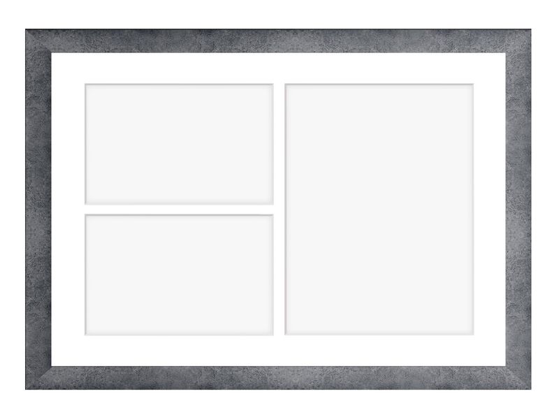 Ramka na 3 zdjęcia Hekla 30x40x3 galeria beton 1szt. zdjęcie 2