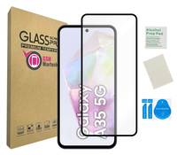 Szkło do SAMSUNG GALAXY A35 / A55 5G ochrona na ekran 5D czarna ramka glass