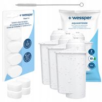 2 x Tabletki odkamieniające do ekspresu + filtr do ekspresu Siemens + czyśc