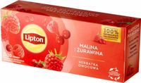 LIPTON Owocowa 20tb Malina i Żurawina