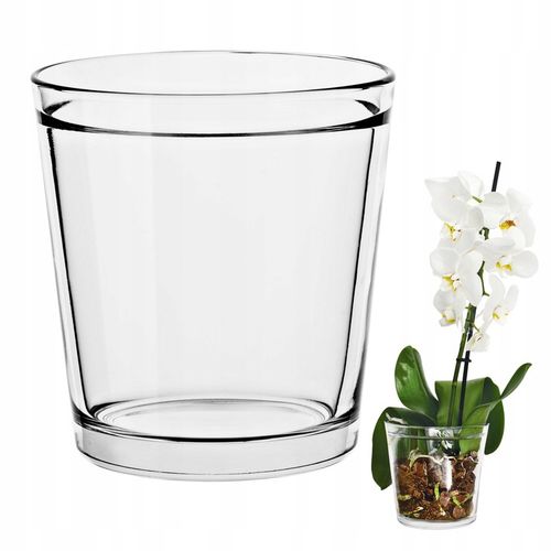 OSŁONKA SZKLANA Na STORCZYK Rośliny Doniczkę Przezroczysta H 13,5 cm na Arena.pl