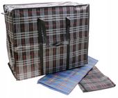 Torba DUŻA BAZAROWA Ruska Do Handlu Zakupowa Na Zamek 50x40x20cm 4092