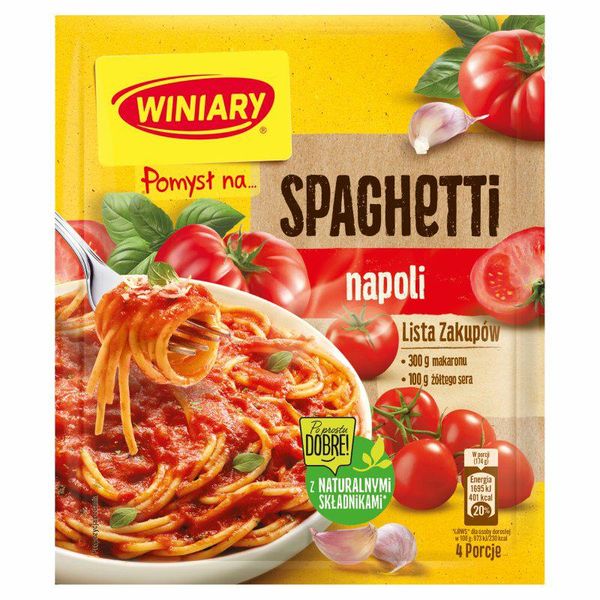 WINIARY POMYSŁ NA SPAGETTI NAPOLI 47G zdjęcie 1