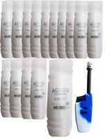 WKŁADY DO ZNICZY PARAFINOWY Agnes 65 godzin 17 cm 15 szt