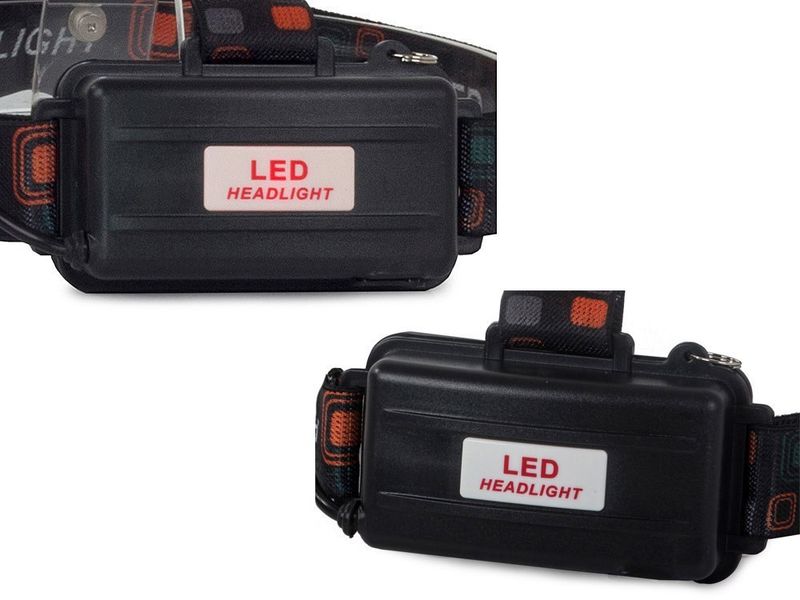 MOCNA LATARKA CZOŁOWA LED CREE XM-L T6 4X XPE 2 ŁADOWARKI zdjęcie 5