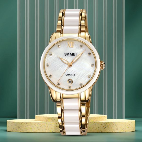 zegarek damski skmei 2175gd + box zdjęcie 3