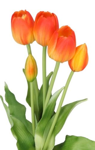 TULIPANY BUKIET TULIPANÓW GUMOWANE GUMOWE SILIKONOWE JAK ŻYWE na Arena.pl