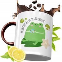 Kubek Bordowy 50 Urodziny Na Urodziny Prezent Z Nadrukiem Ze Zdjęciem