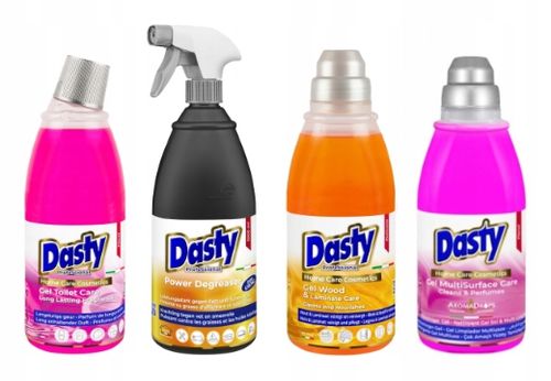 Dasty Zestaw Chemii Domowej - Odtłuszczacz 1L , Płyn Do Podłóg 2X0,7L , na Arena.pl