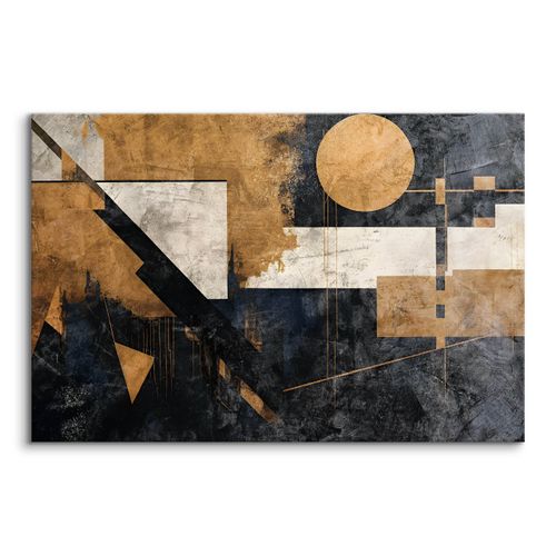 Obraz Canvas Do Salonu Abstrakcja Geometryczna Styl Glamour 30cm x 20cm na Arena.pl