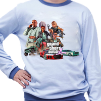 Piżama dziecięca GTA VI Grand Thief Auto