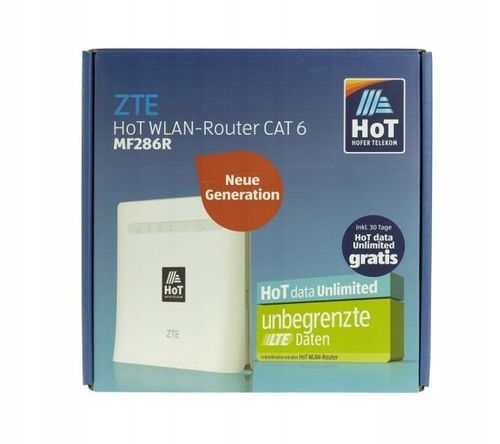 Router / Modem ZTE MF286R | 4G LTE ( bez SIMLocka ) 4x LAN , USB , 300 Mb/s na Arena.pl