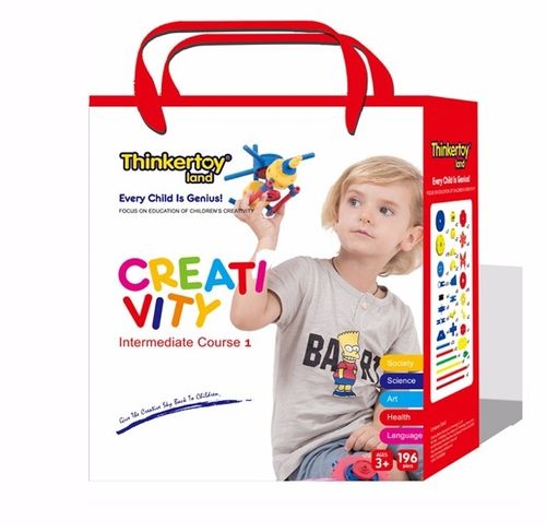 KLOCKI THINKERTOY INTERMEDIATE COURSE 1 CREATIVITY 196 EL. na Arena.pl