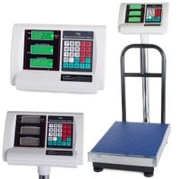 Waga elektroniczna magazynowa 30x40 cm do 200 kg dla precyzyjnego ważenia