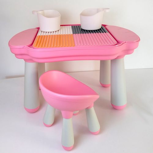 krzesełko + stolik do klocków MAŁPISZON na Arena.pl