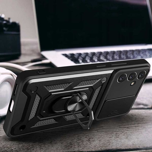 Spacecase Camring Galaxy A24 4G Black zdjęcie 4
