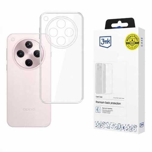 Silikonowe etui na Oppo Find X8 - 3mk Clear Case na Arena.pl