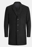 Jack&Jones płaszcz czarny klasyczny JWHMORTEN WOOL COAT rozmiar roz. XS