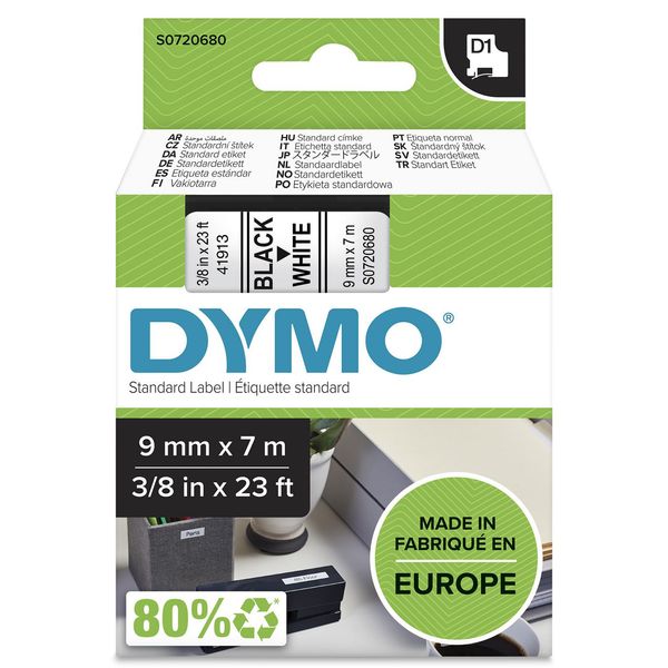 DYMO D1 Standard 9mm zdjęcie 1