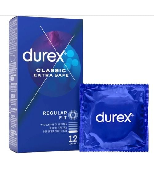 Prezerwatywy Durex extra safe 12 szt. zdjęcie 2