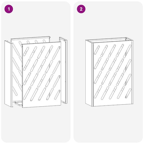 Stojak na parasol Antracyt 28 x 12 x 41 cm Stal na Arena.pl