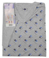 Polska Męska piżama krótka na lato L bawełniana