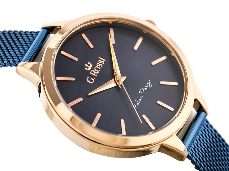 ZEGAREK G. ROSSI - 10296B (zg680j)  + BOX zdjęcie 3