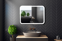 Lustro łazienkowe Prima oświetleniem LED