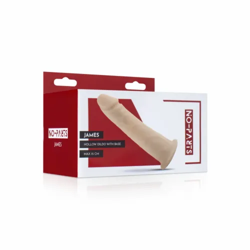 no-parts james - model anatomiczny silikonowy 15 cm, pusty środek na Arena.pl