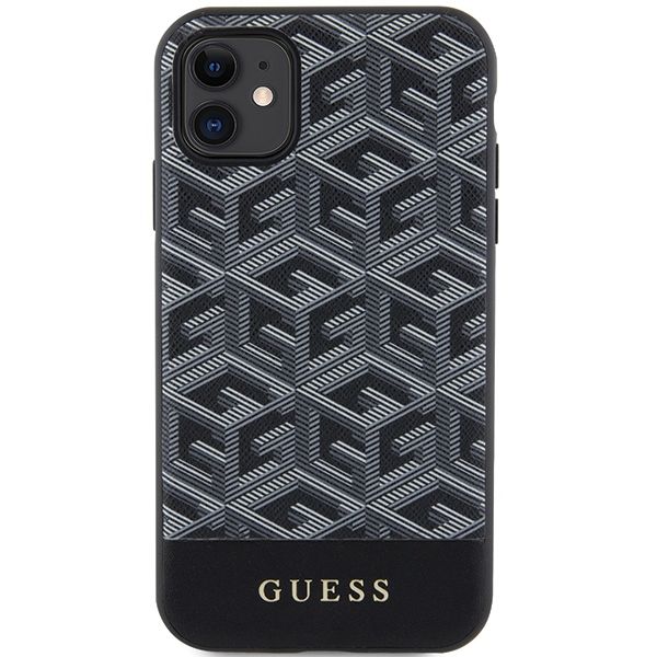 Etui Guess do iPhone 11, iPhone XR, Czarny, MagSafe zdjęcie 3