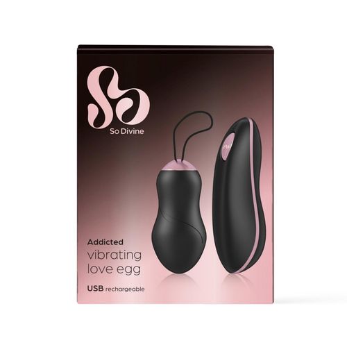 Addicted Remote Control Rechargeable Love Egg Vibrator na Arena.pl