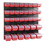 Tablica warsztatowa narzędziowa 80 x 80 cm + 36 kuwet