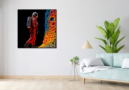 Plakat 100x100cm Eksplorator Nowych Światów na Arena.pl