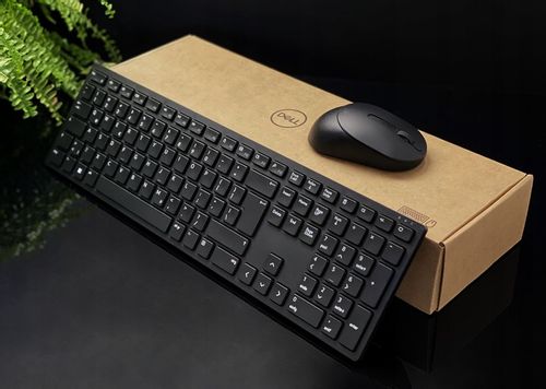 DELL PRO series| Cicha bezprzewodowa KLAWIATURA MYSZ | ZESTAW BEZPRZEWODOWY na Arena.pl