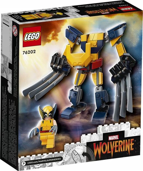 LEGO MARVEL 76202 Mechaniczna zbroja Wolverine’a zdjęcie 1