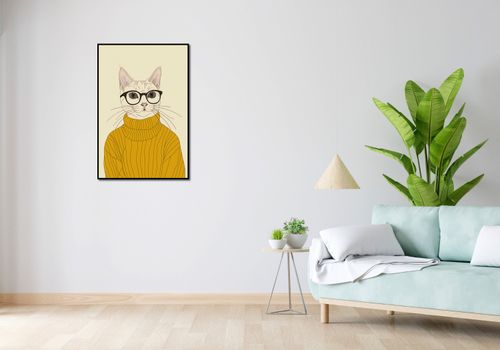 Plakat 61x90,5cm Intelektualista na Arena.pl