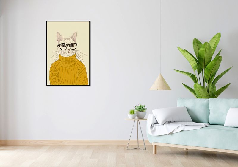 Plakat 61x90,5cm Intelektualista zdjęcie 4