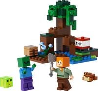 ZESTAW LEGO MINECRAFT 21240 PRZYGODA NA MOKRADŁACH + GRATIS LEGO 30647