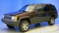 Jeep Grand Cherokee 1993-98 - Listwy chrom boczne drzwi chromowane
