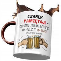 Kubek Bordowy Dla Czarka Cezarego Kolegi Prezent Z Nadrukiem Ze Zdjęciem