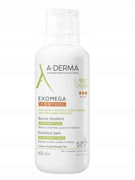 A-Derma Exomega Control Balsam 400 ml zdjęcie 1