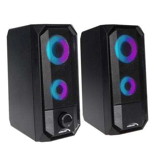 GŁOŚNIKI KOMPUTEROWE ZESTAW 2.0 BLUETOOTH do PC LAPTOPA KOMPUTERA Audiocore na Arena.pl