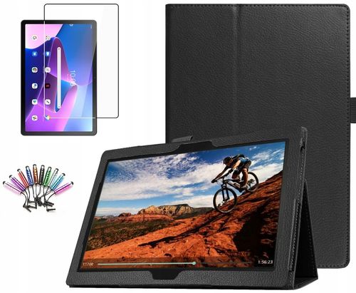 ETUI SKÓRZANE LENOVO TAB M10 PLUS 10.6 3 GEN TB128XU TB125FU TB128FU SZKŁO na Arena.pl