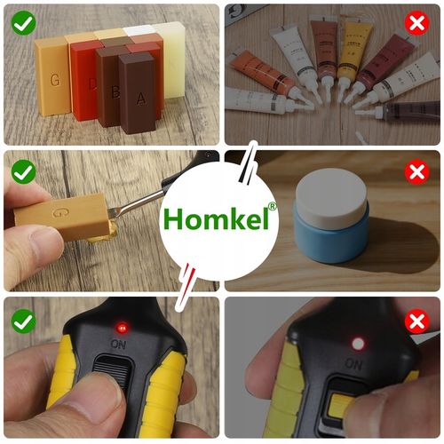 Zestaw do naprawy zarysowań drewna Fix Szybki zestaw do naprawy wosku na Arena.pl