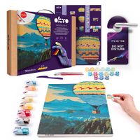 Okto Zestaw Kreatywny Do Malowania I Modelowania 3D ”Lot Balonem” 30009