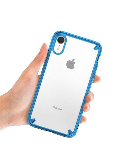 Etui Ringke Fusion do iPhone XR (Aqua Blue) na Arena.pl