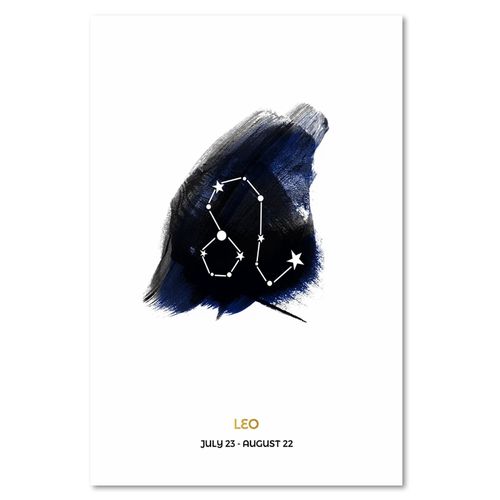 Deco Panel, Znak zodiaku lew 40x60 na Arena.pl