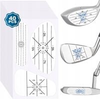 TAŚMY UDAROWE KIJÓW GOLFOWYCH 40 SZTUK TRENING PROFESJONALNY GRA GOLF