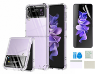 Etui pancerne do SAMSUNG GALAXY Z FLIP 3 anti shock + folia ochronna TPU